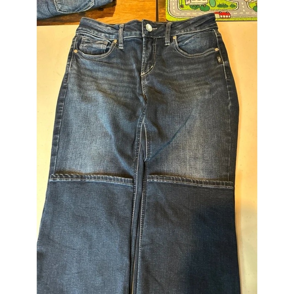 Silver Jeans Co. Jeans Women 27 Dark Wash Good Mid Rise Stretch S-Scroll Denim